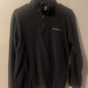 Columbia Men's Dark Zip-Up Sweater